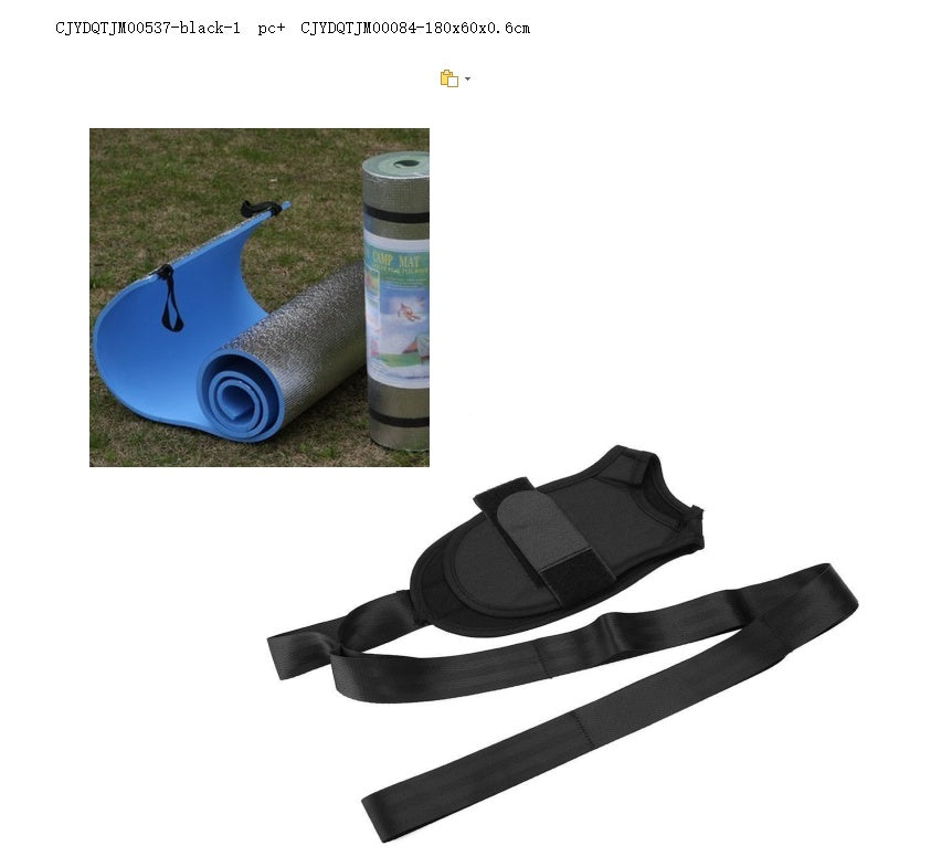 Yoga & Fitness Rehabilitation Stretching Belt – For Flexibility & Mobility