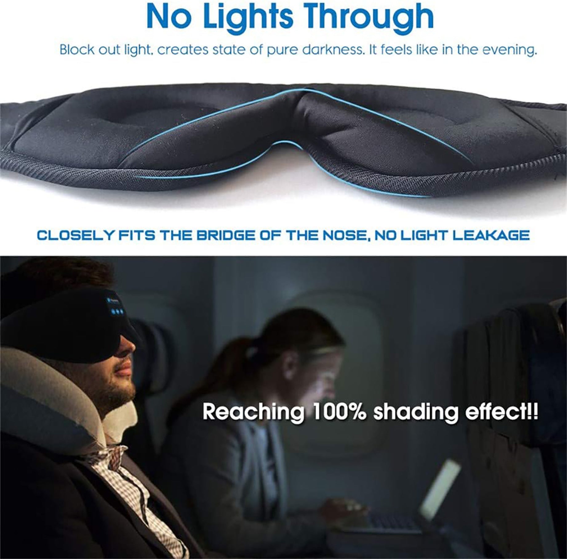 Wireless Bluetooth Sleep Eye Mask