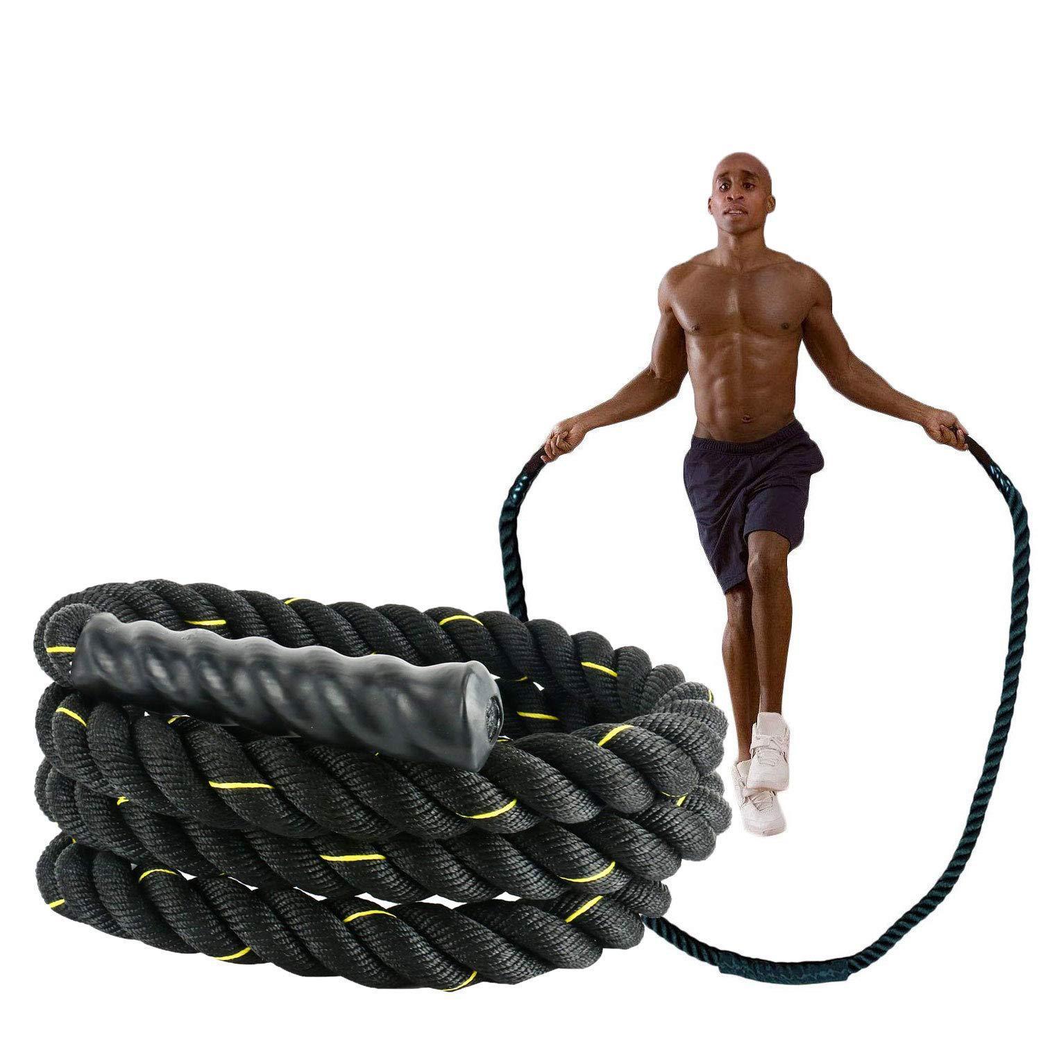Heavy-Duty Weighted Jump Rope – Power & Endurance Training