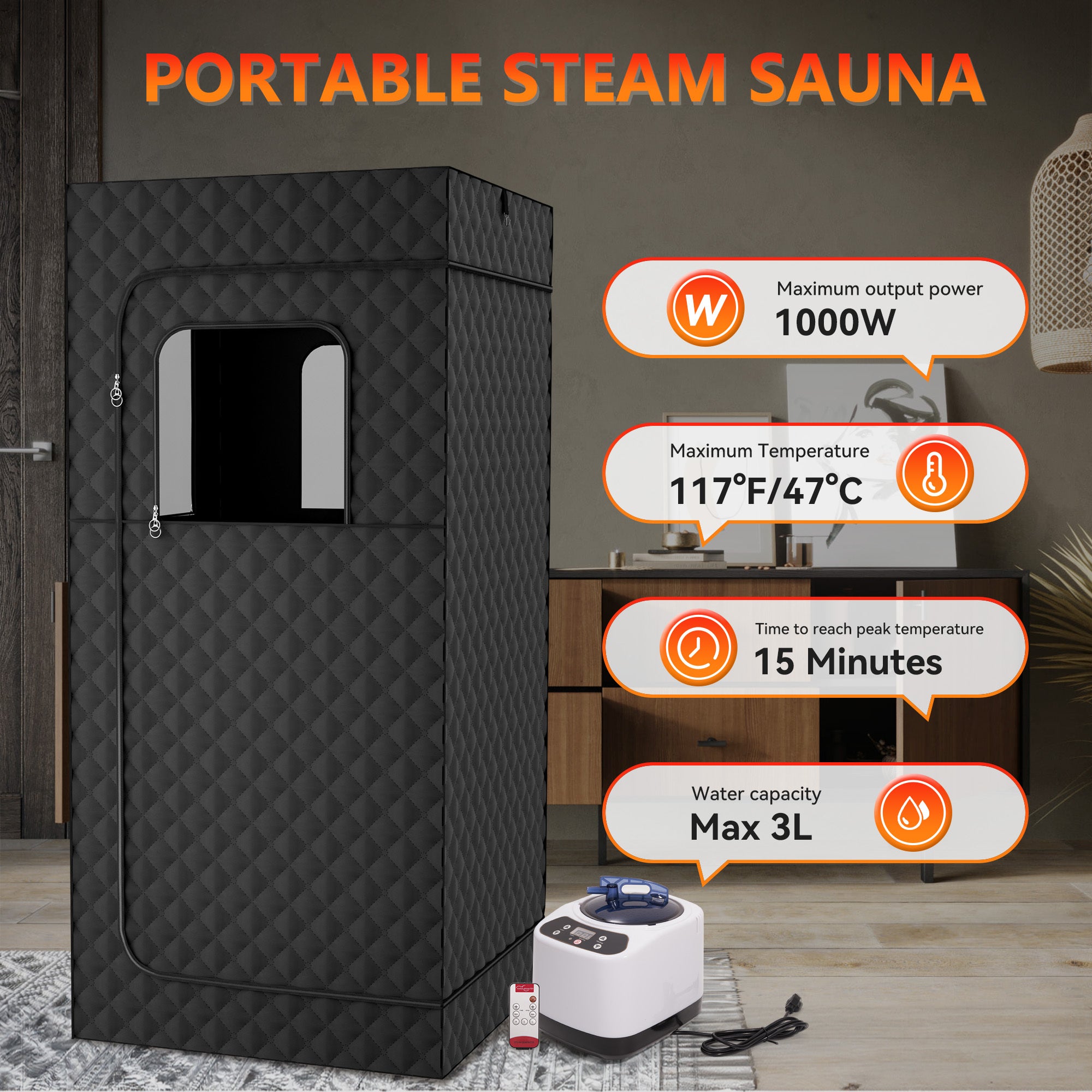 Portable Sauna Room | Full-Body Heat Therapy & Recovery