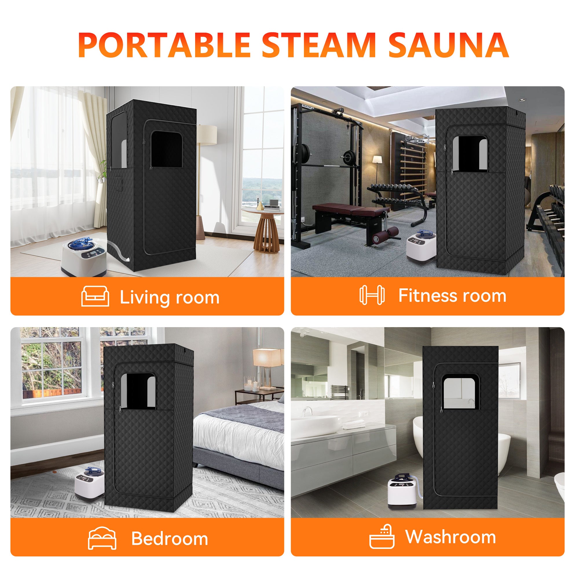 Portable Sauna Room | Full-Body Heat Therapy & Recovery