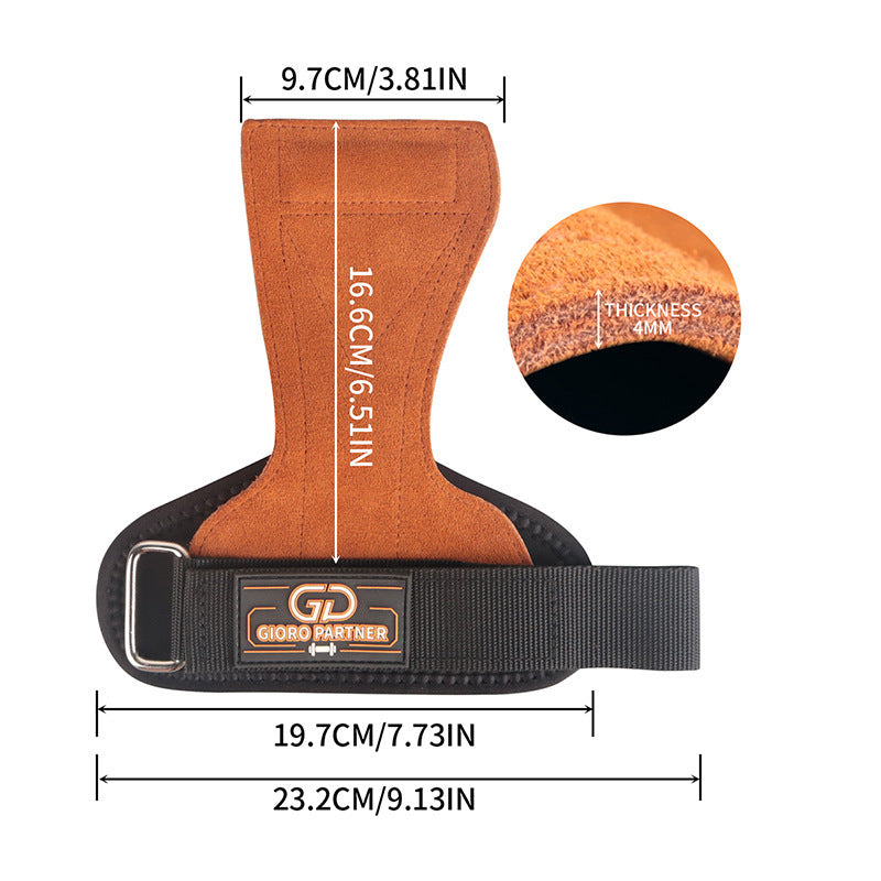 Cowhide Palm Protector – Non-Slip Grip for Heavy Lifting