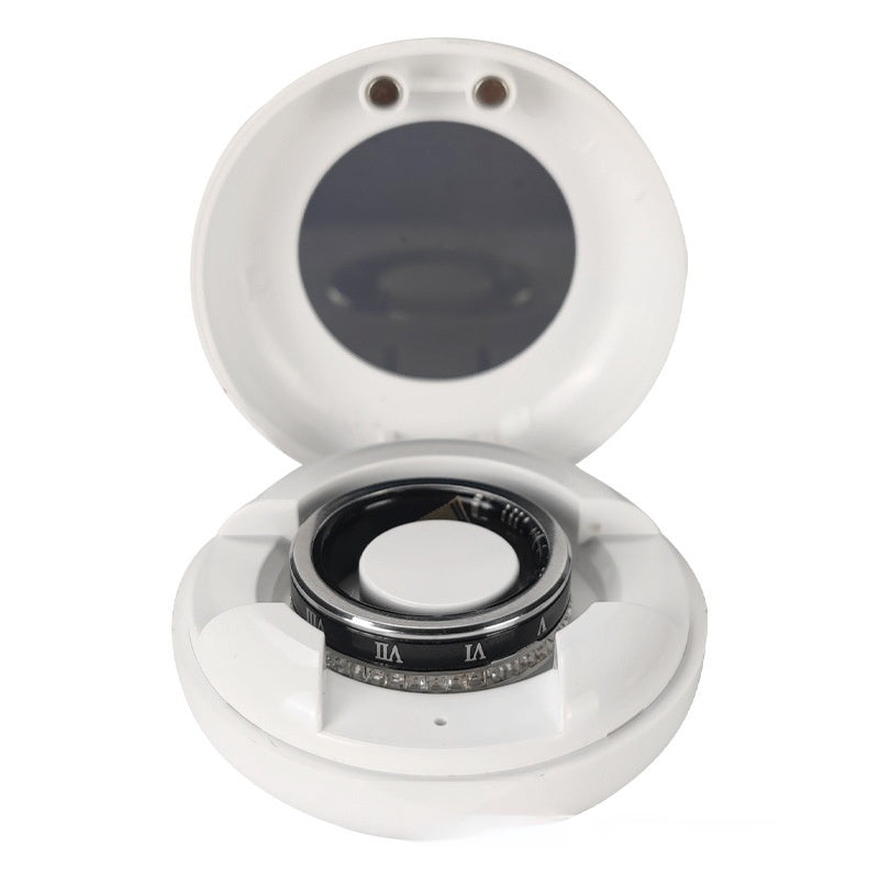 Multi-Functional Diamond Smart Ring – Elegant Health Tech