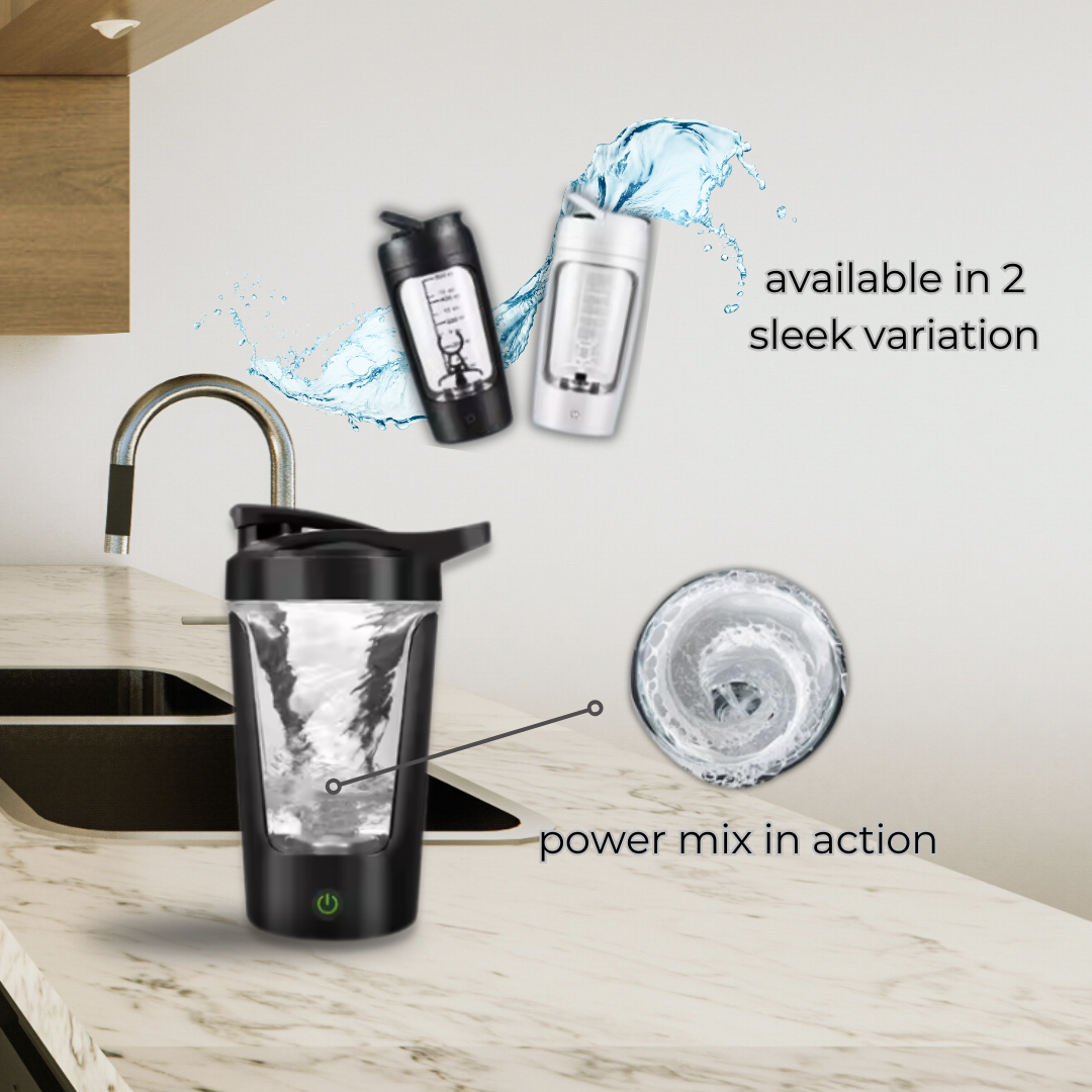 Power Mixer Bottle – Pre-Workout & Healthy Drinks