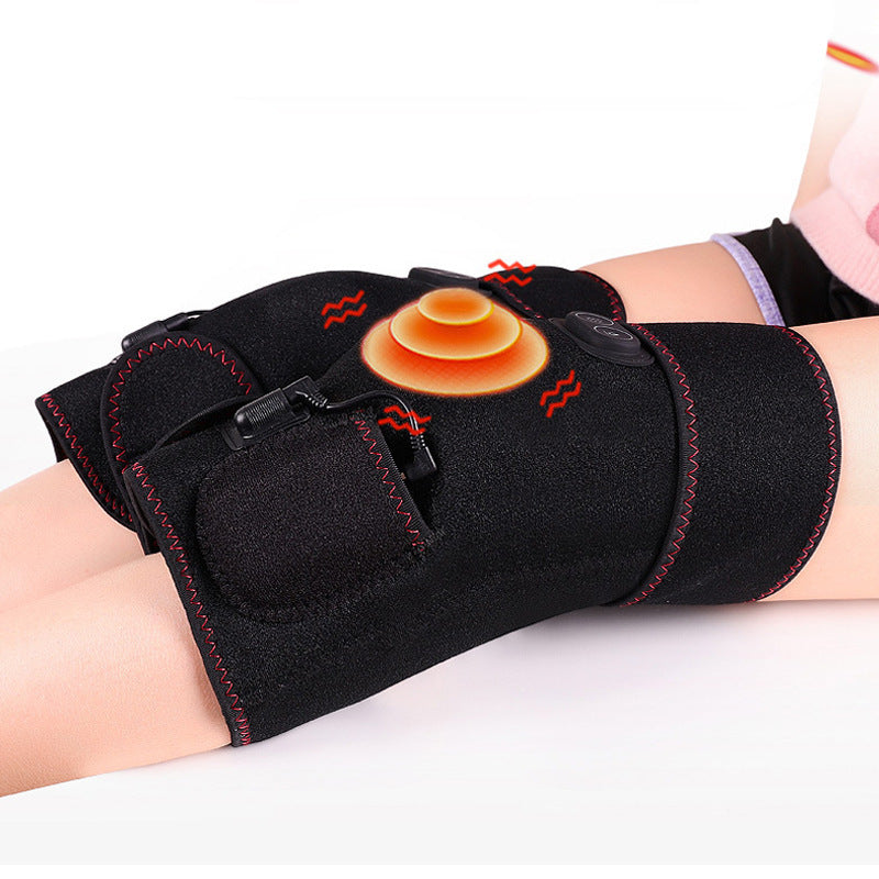 Self-Heating Vibration Knee Brace – Stay Warm & Pain-Free