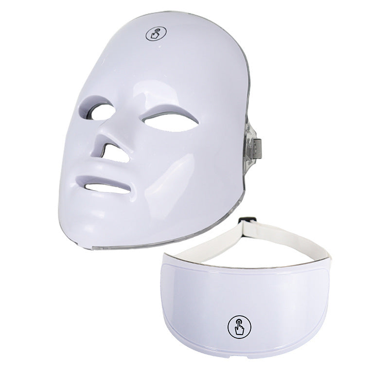 LED face and neck recovery mask