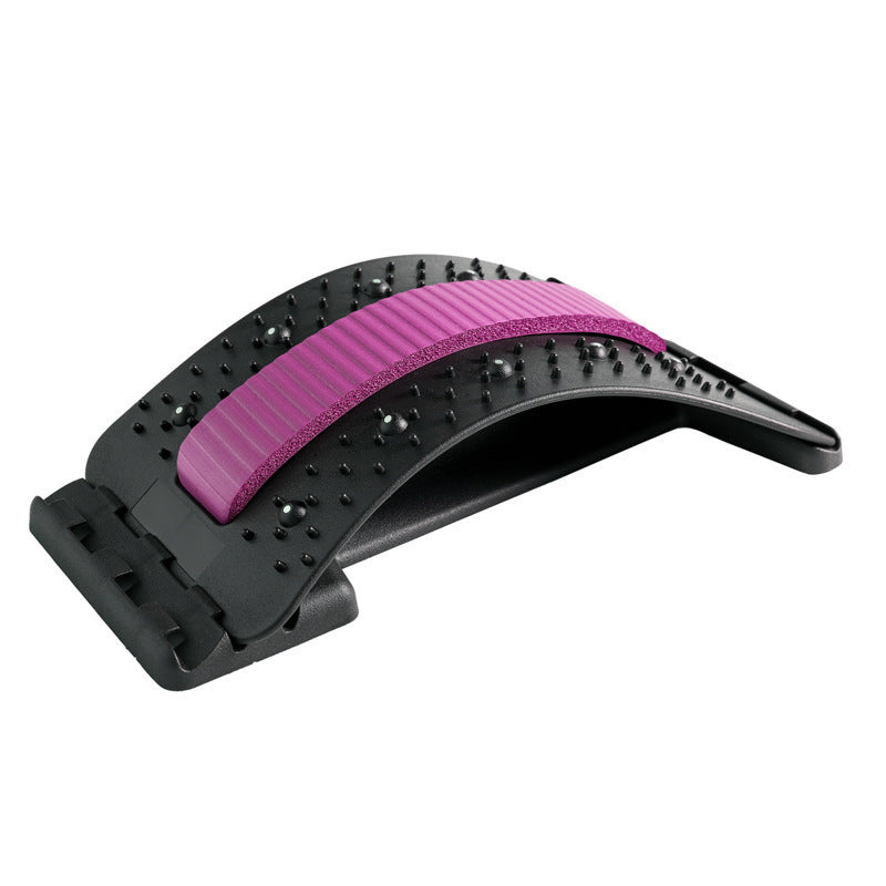 Adjustable Back & Neck Stretcher – Pain Relief Device for Lumbar Support & Better Posture
