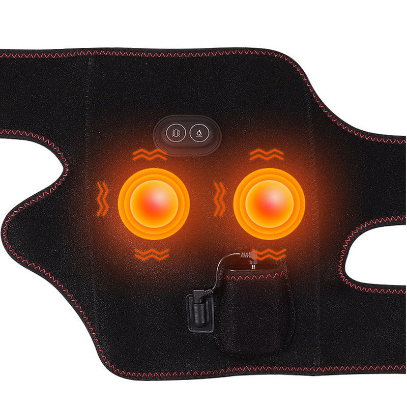 Self-Heating Vibration Knee Brace – Stay Warm & Pain-Free