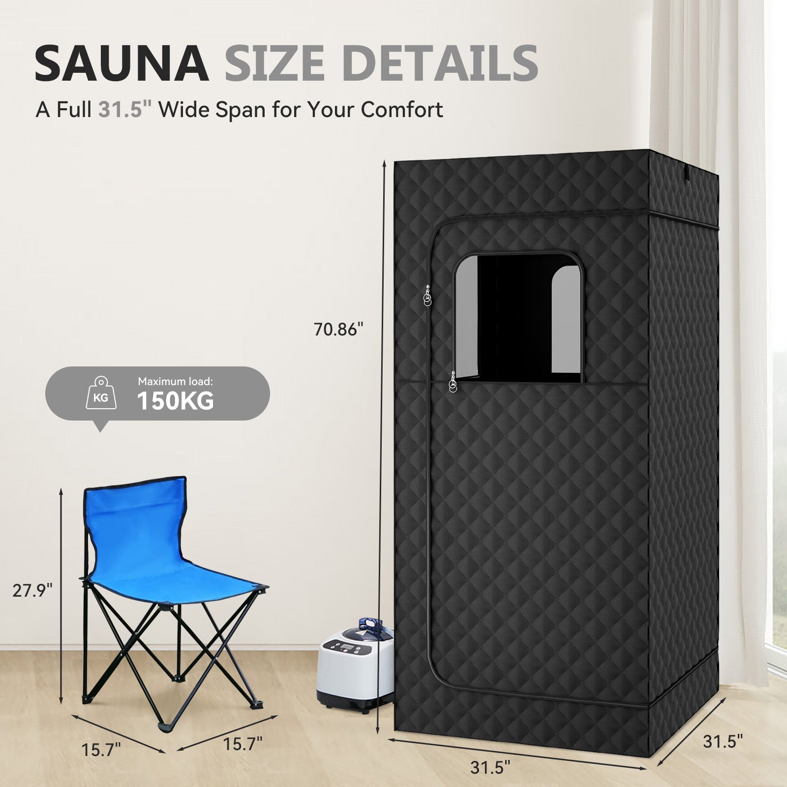Portable Sauna Room | Full-Body Heat Therapy & Recovery