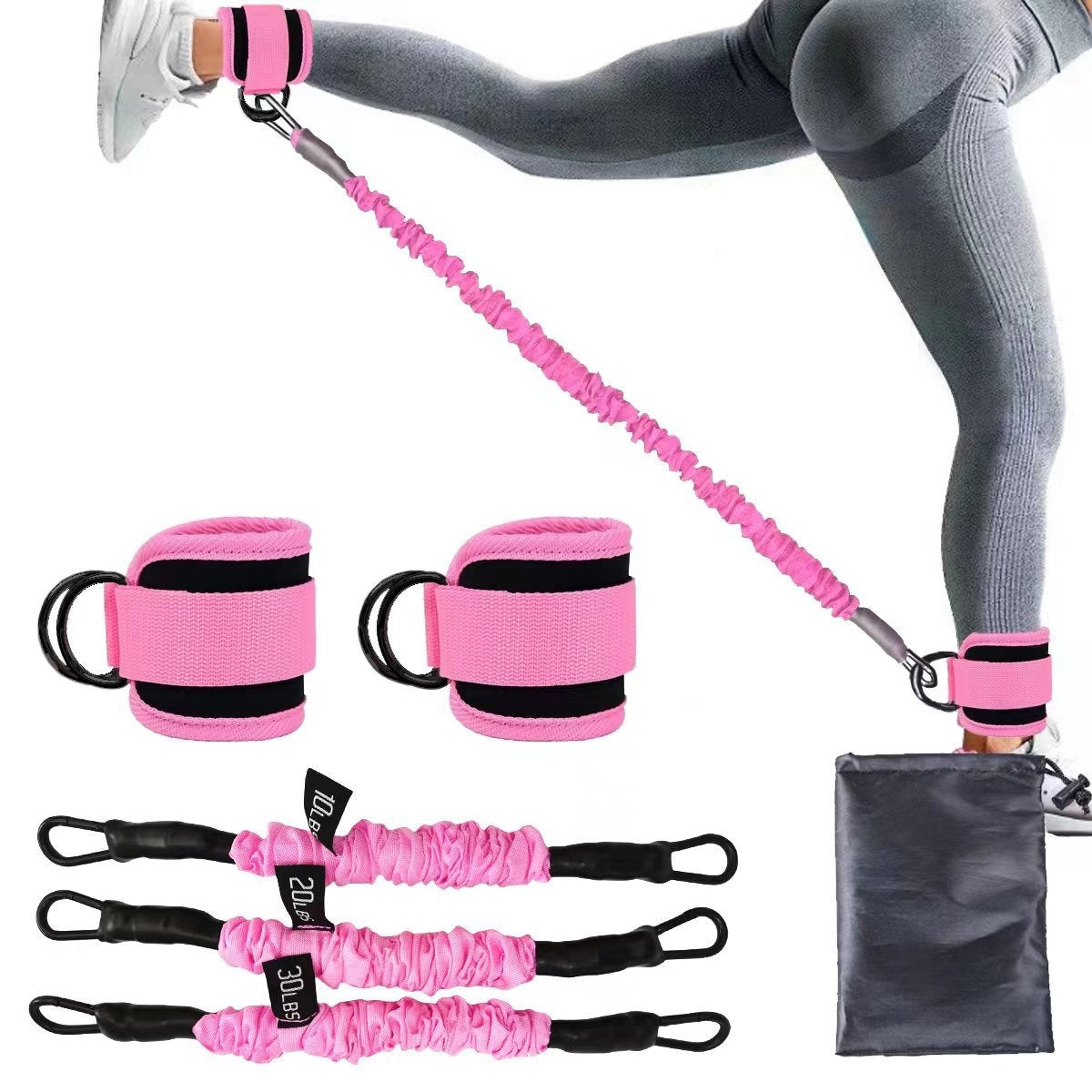 Ankle Strap Resistance Bands – Power Up Your Leg Workouts