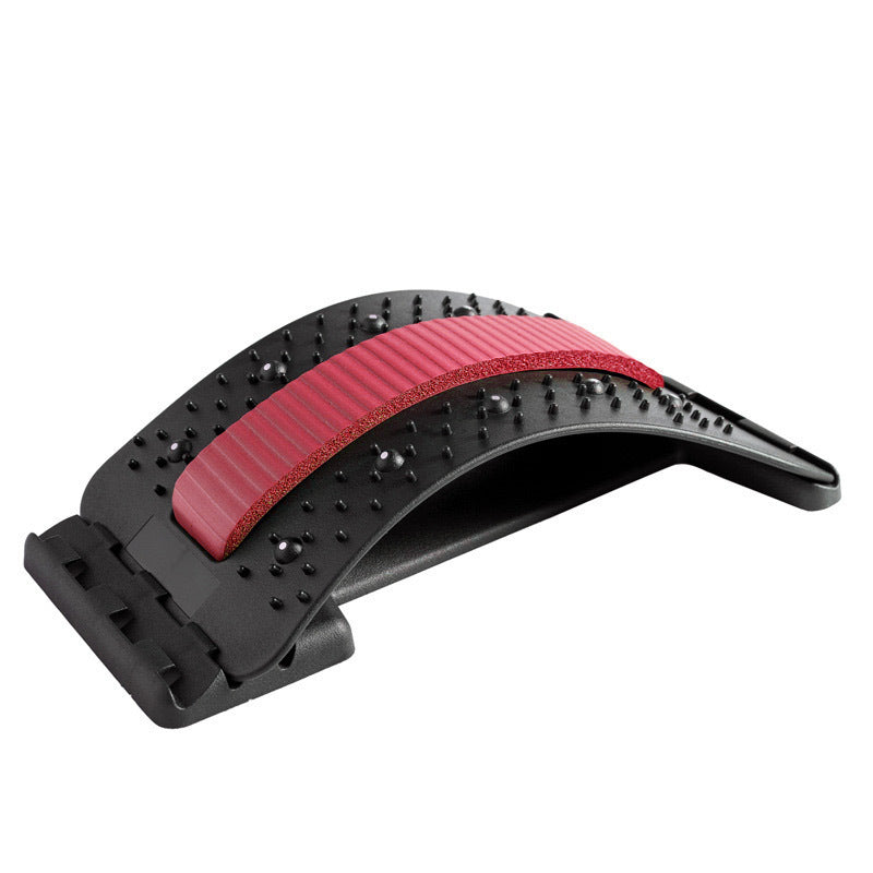 Adjustable Back & Neck Stretcher – Pain Relief Device for Lumbar Support & Better Posture