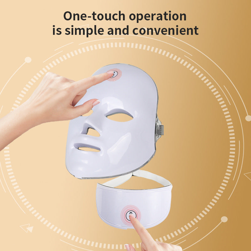 LED Neck & Face Beauty Mask – Recharge, Recover, Rejuvenate
